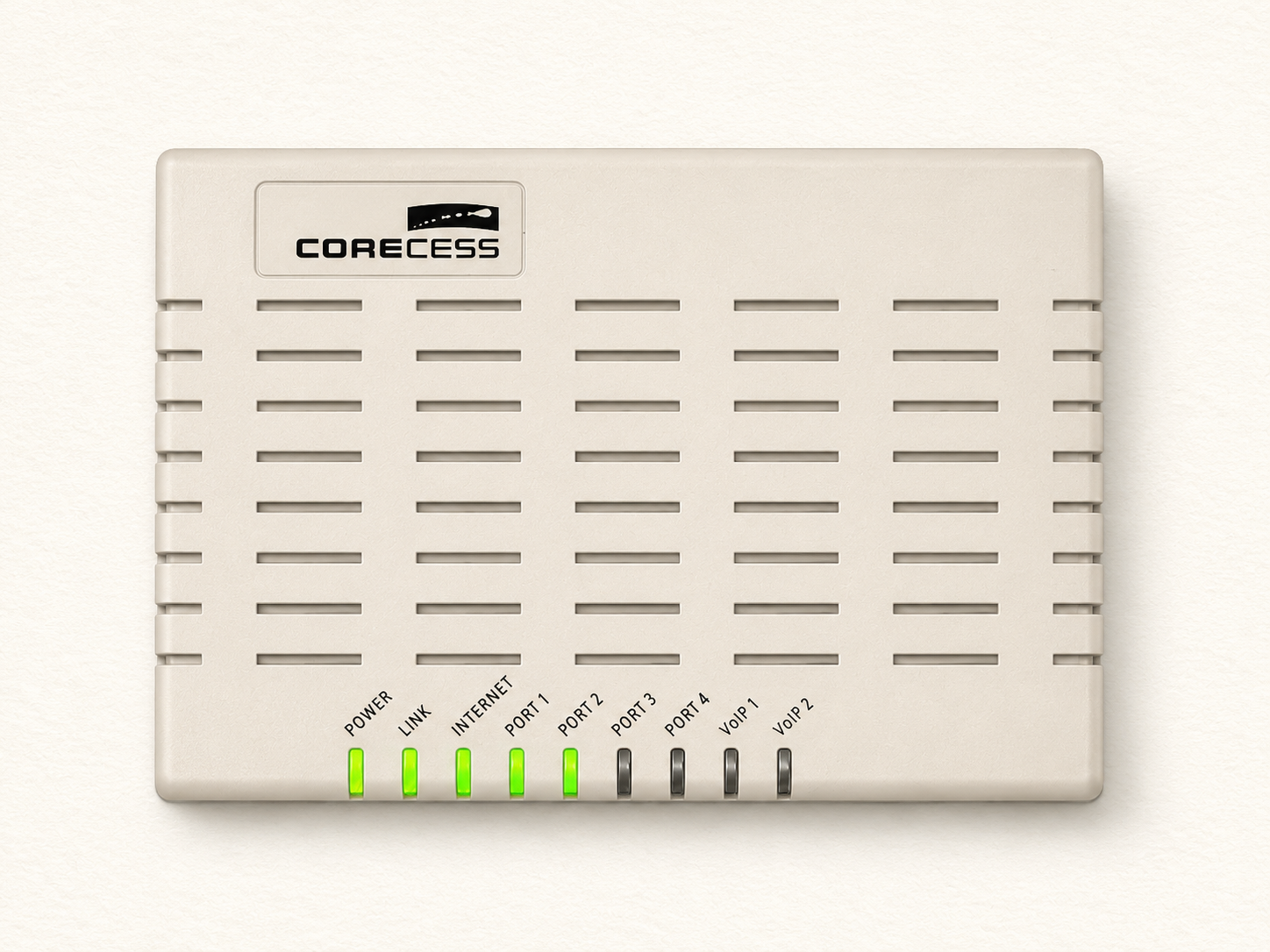 Corecess ONT front panel